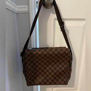 Authentic Louis Vuitton bag with canvas adjustable strap $700 OBO.
